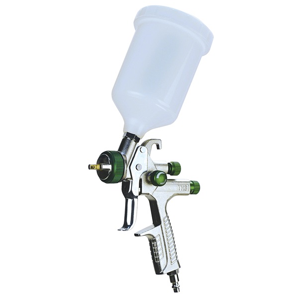 THB Gravity-Fed HVLP Finish Paint Gun - 1.0mm